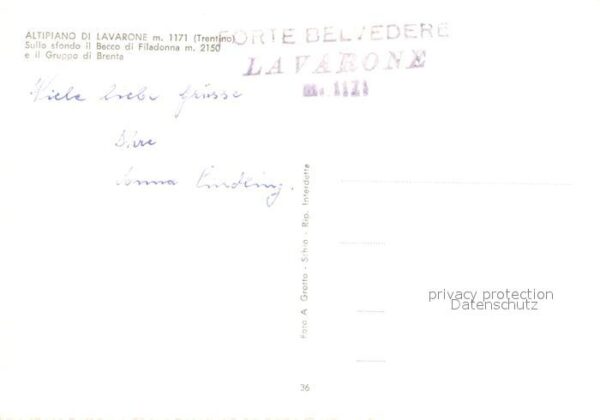 Lavarone Altipiano di Lavarone sulla sfondo Becc – Bild 2