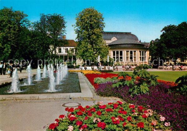 Bad Salzuflen Fontänen und Kurhaus