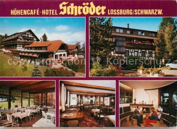 Lossburg Höhencafe Hotel Schröder