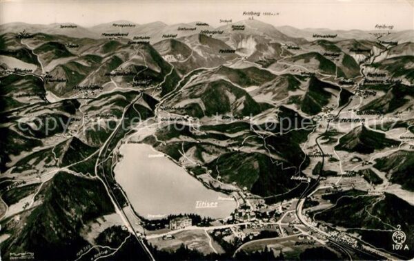 Titisee und Umgebung Schwarzwald aus der Vogelp
