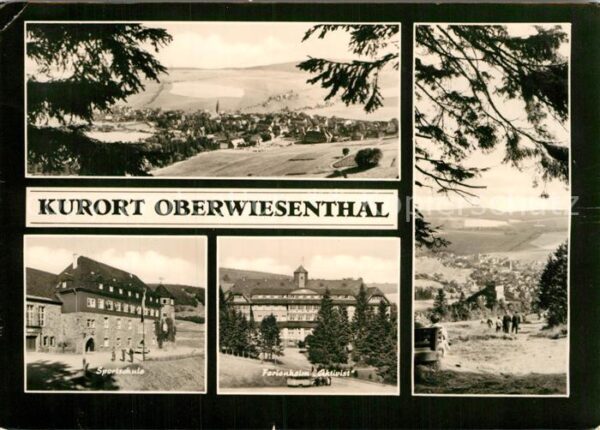 Oberwiesenthal Erzgebirge Panorama Sportschule Ferienheim Aktivis