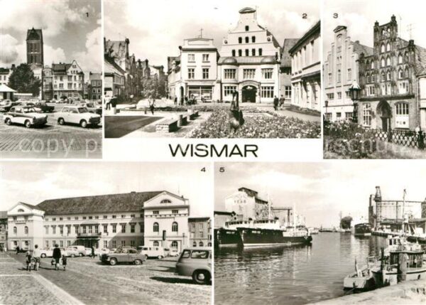 Wismar Mecklenburg Markt Krämerstrasse Alter Schwede Bürge