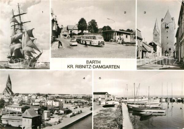 Barth Segelschulschiff Wilhelm Pieck Busbahnh