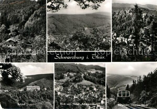 Schwarzburg Thueringer Wald HOG Schweizerhaus Schloss Hotel Bergbah