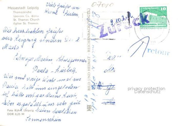 Leipzig Thomaskirche – Bild 2