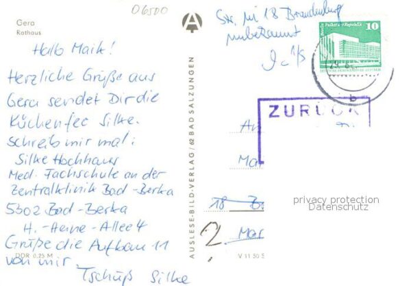 Gera Rathaus – Bild 2