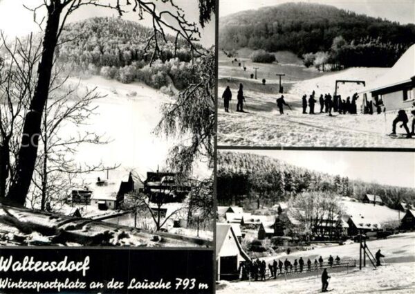 Waltersdorf Zittau Wintersportplatz an der Lausche Zittaue
