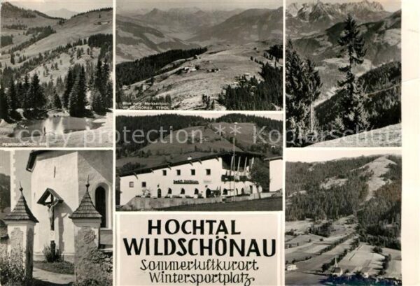 Wildschoenau Tirol Panorama Sommerluftkurort Wintersportpl