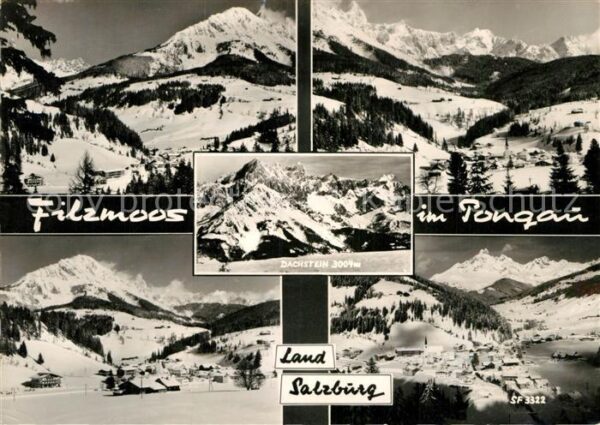 Filzmoos Landschaftspanorama Dachsteingebirge im