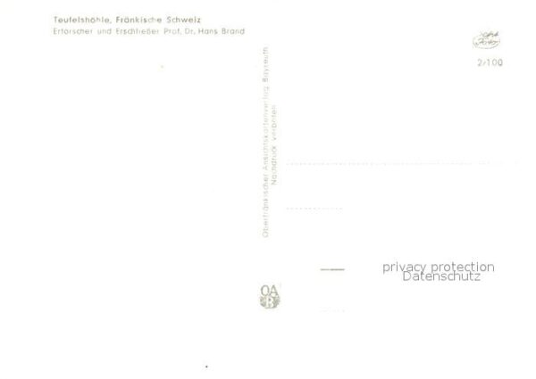 Pottenstein Oberfranken Teufelshöhle Fränkische Schweiz – Bild 2