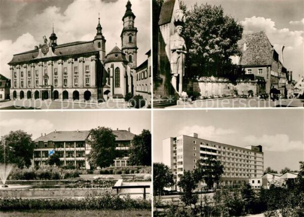 Bad Windsheim Partie am Kriegerdenkmal Sanatorium Fra