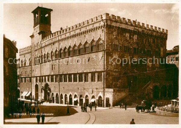 Perugia Palazzo Comunale Palast