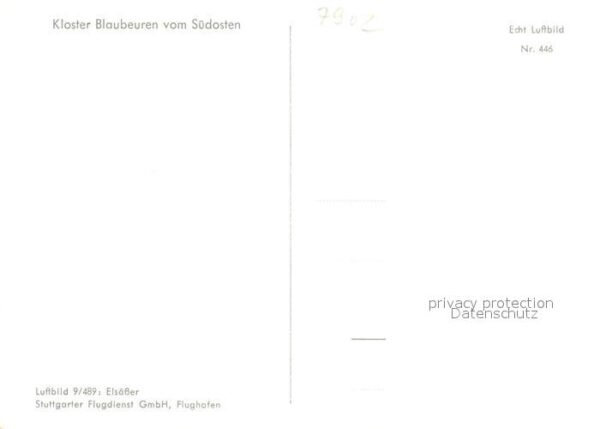 Blaubeuren Kloster Fliegeraufnahme – Bild 2