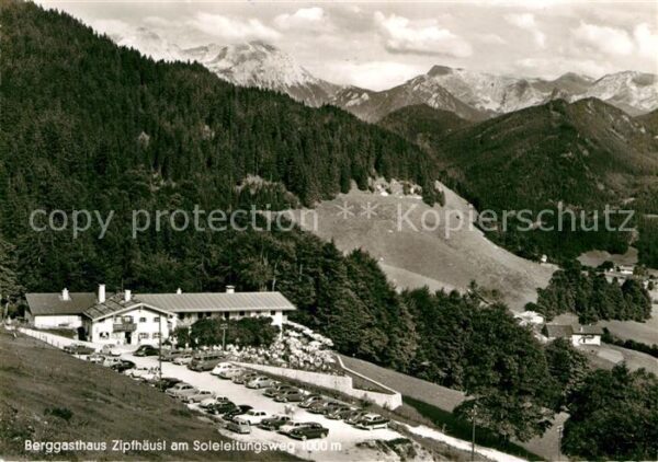 Berchtesgaden Berggasthaus Zipfhäusl am Soleleitungsw