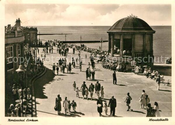 Borkum Wandelhalle Promenade