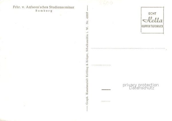 Bamberg Frhr von Aufsees_sches Studienseminar K – Bild 2
