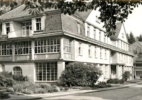 Bad Gottleuba-Berggiesshuebel Station 4 und 5 Klinik Sanatorium