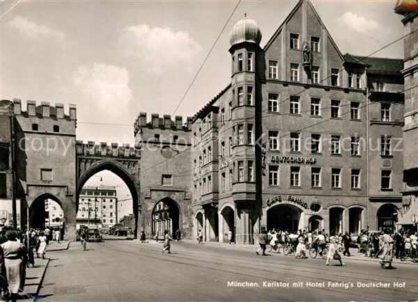 Muenchen Karlstor Hotel Fahrig's Deutscher Hof