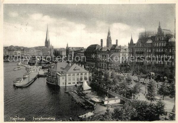 Hamburg Jungfernstieg