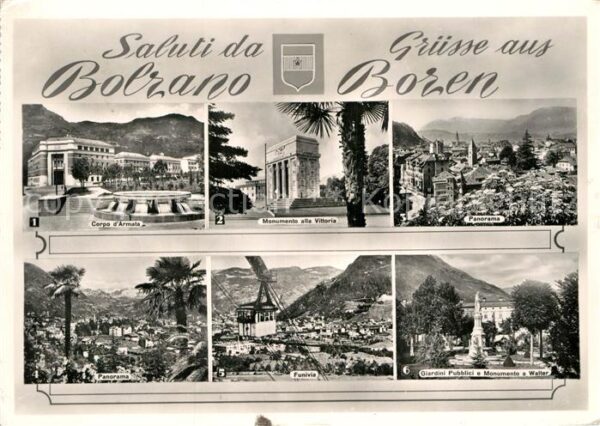 Bozen Suedtirol Korpskommando Siegesdenkmal Panorama Se