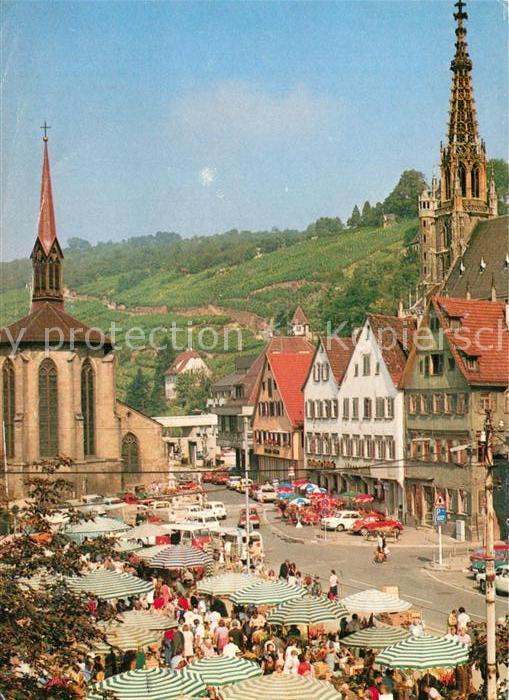 Esslingen Neckar Marktplatz Markt Kirche