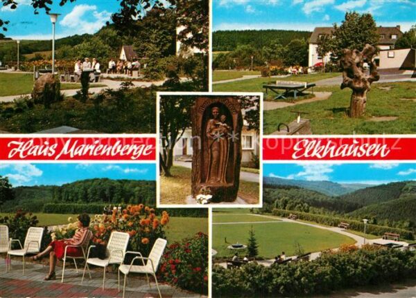 Elkhausen Sieg Erholungsheim Haus Marienberge Landscha