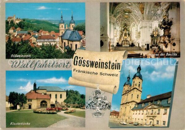 Goessweinstein Klosterkirche Basilika Wallfahrtsort Fr