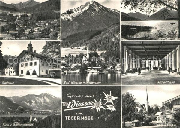 Bad Wiessee Panorama Rathaus Bodenschneid Kampen Ab
