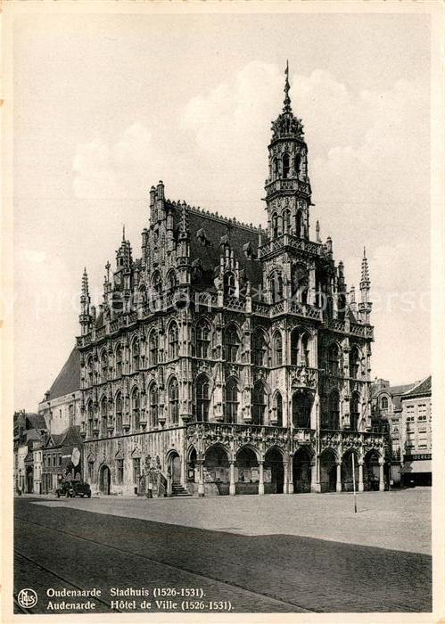 Oudenaarde Stadthuis Hotel de Ville 16e siecle