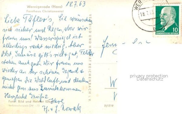 Wernigerode Harz Forsthaus Christianental – Bild 2