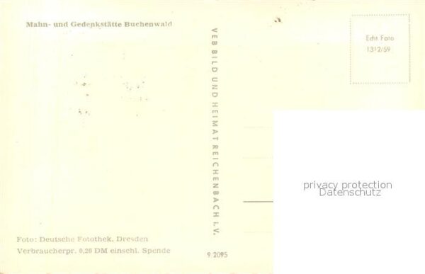 Buchenwald Weimar Mahn- und Gedenkstätte Strasse der Nati – Bild 2