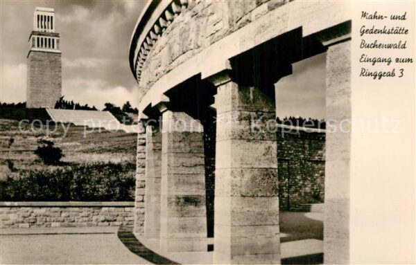 Buchenwald Weimar Mahn- und Gedenkstätte Eingang zum Ring