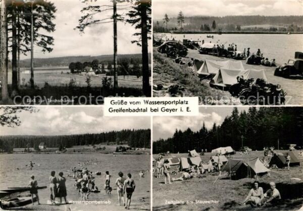 Geyer Strandbad Greifenbachtal Zeltplatz Wass