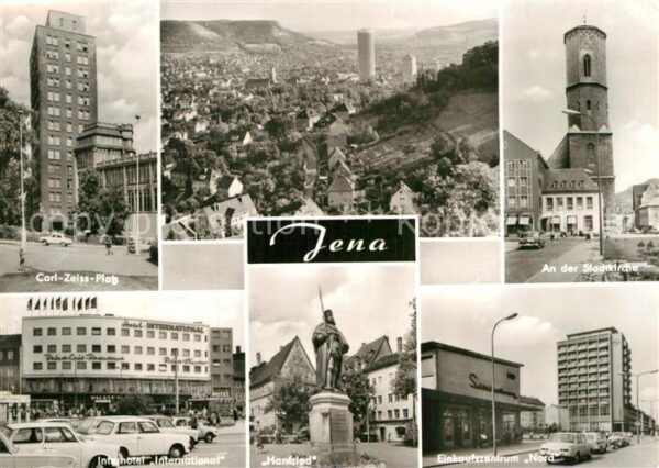 Jena Thueringen Carl-Zeiss-Platz Interhotel Internation