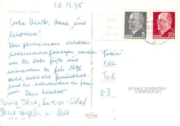 Leipzig Thomaskirche Bach-Denkmal Altes Rathaus – Bild 2