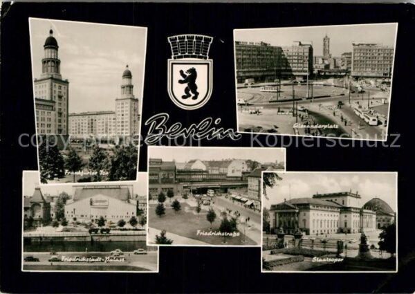 Berlin Friedrichstrasse Staatsoper Alexanderpl