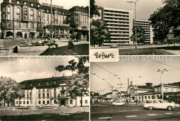 Erfurt Interhotel Erfurter Hof Hauptbahnhof Ju