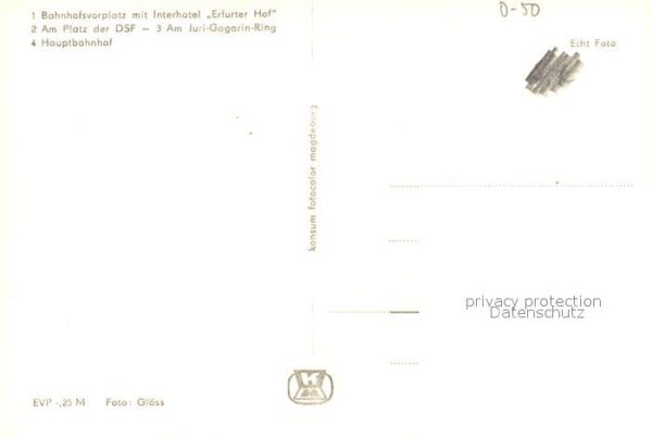 Erfurt Interhotel Erfurter Hof Hauptbahnhof Ju – Bild 2