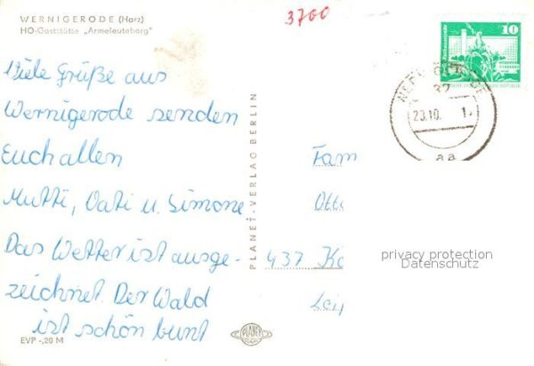Wernigerode Harz HO-Gaststätte Armeleuteberg – Bild 2