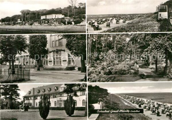 Graal-Mueritz Ostseebad Kurhaus Strandperle Kurpark Sanatorium