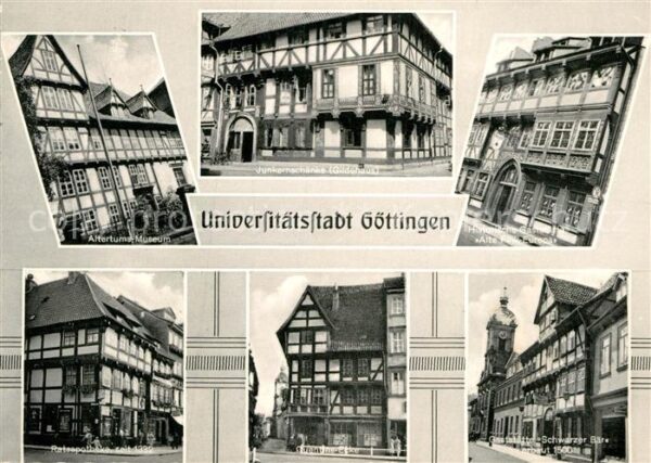 Goettingen Niedersachsen Junkernschänke Ratsapotheke Gaststätte