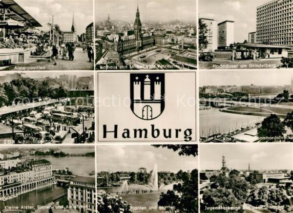Hamburg Autobusbahnhof Jugendherberge Alsterpav