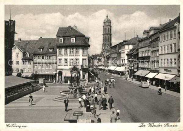 Goettingen Niedersachsen Weender Strasse