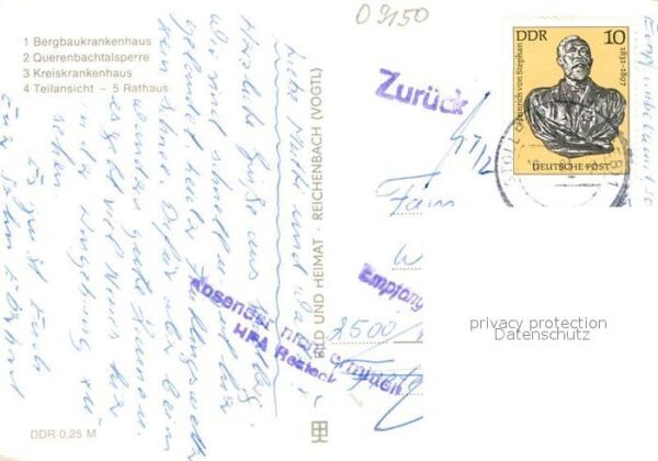 Stollberg Erzgebirge Bergbaukrankenhaus Kreiskrankenhaus Rat – Bild 2