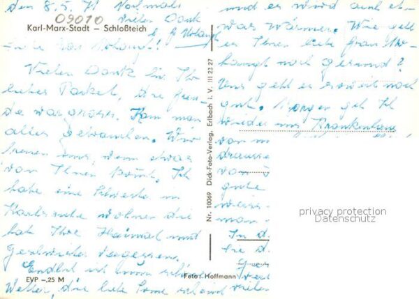 Karl-Marx-Stadt Schlossteich – Bild 2