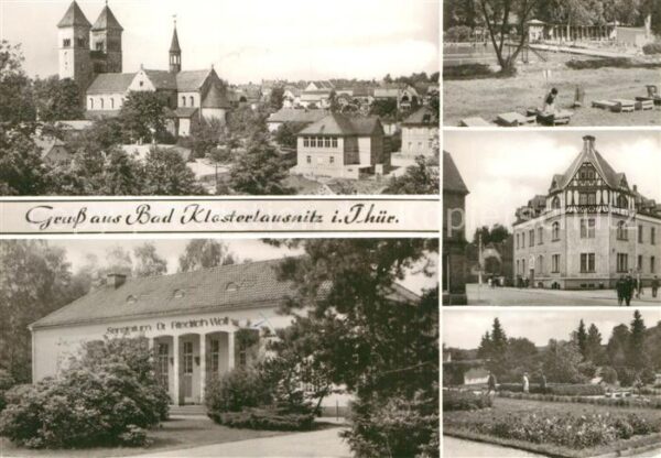 Bad Klosterlausnitz Klosterkirche Sanatorium Dr. Friedrich