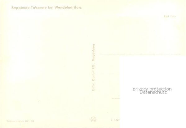 Wendefurth Rappbode-Talsperre – Bild 2