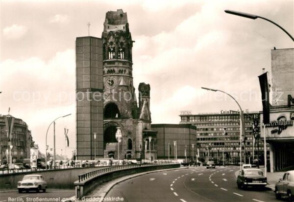 Berlin Strassentunnel Gedächtniskirche