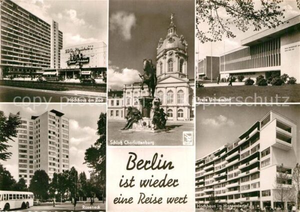Berlin Freie Universität Hochhaus im Hansavier