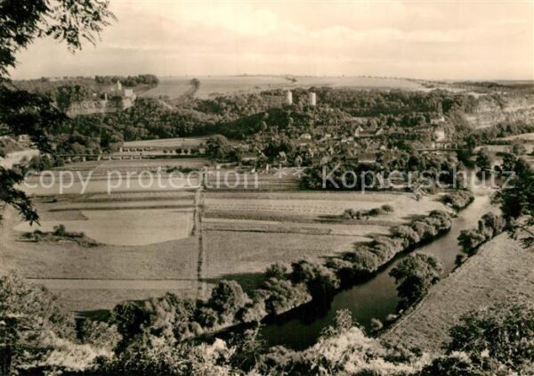 Bad Koesen Rudelsburg Burg Saaleck